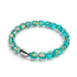 Aurora Spark | .925 Sterling Silver | Firework Glass Bracelet